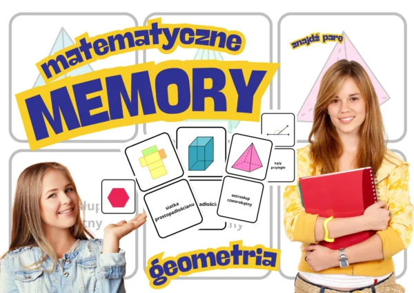 Matematyczne Memory - produkt cyfrowy do samodzielnego wydruku